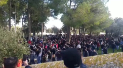 فيديو: تشييع جثمان الطفل قيس ابو رميلة في المسجد الاقصى 